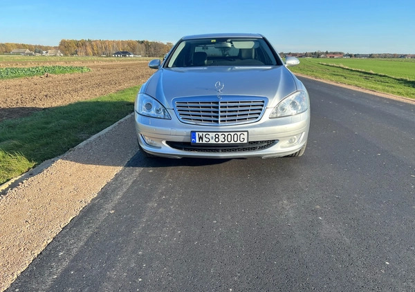 Mercedes-Benz Klasa S cena 59500 przebieg: 208000, rok produkcji 2006 z Siedlce małe 497